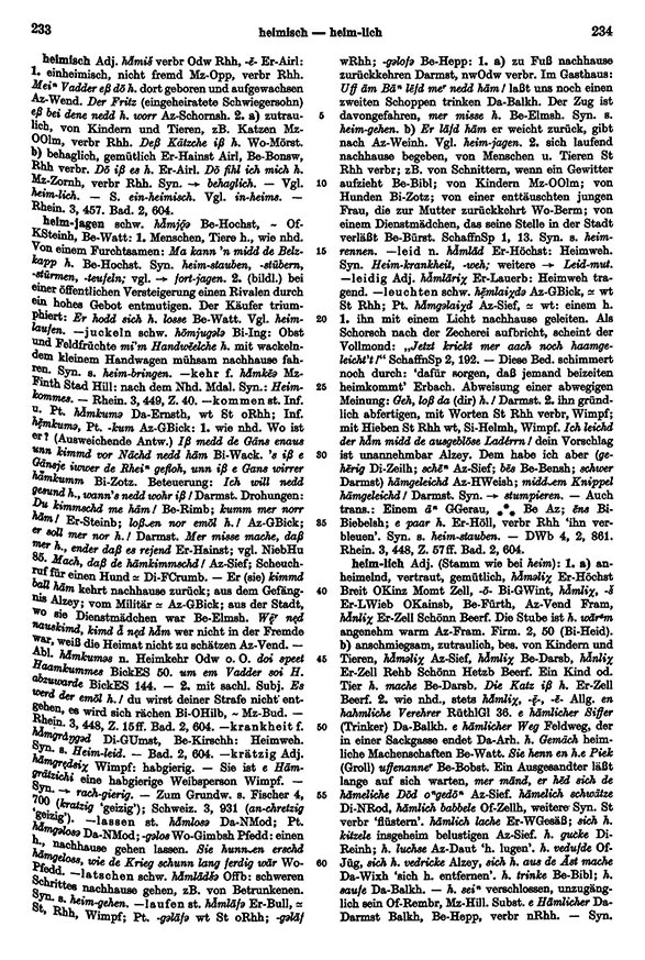 Page View: Volume 3, Columns 233–234