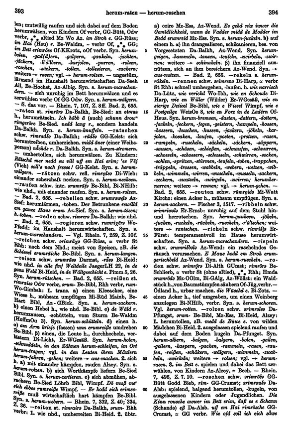 Click to enlarge Page View: Volume 3, Columns 393–394