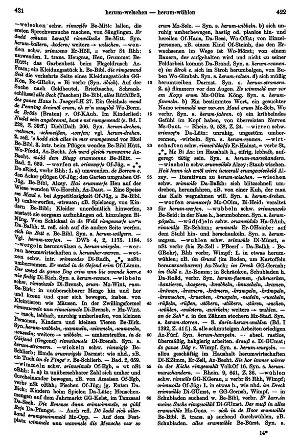 Seitenanzeige: Band 3, Spalten 421–422