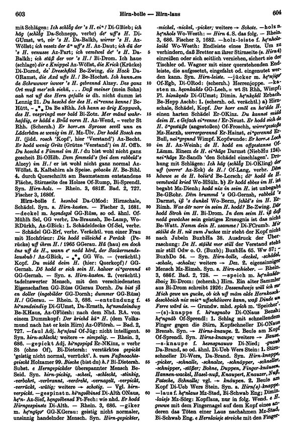 Seitenanzeige: Band 3, Spalten 603–604