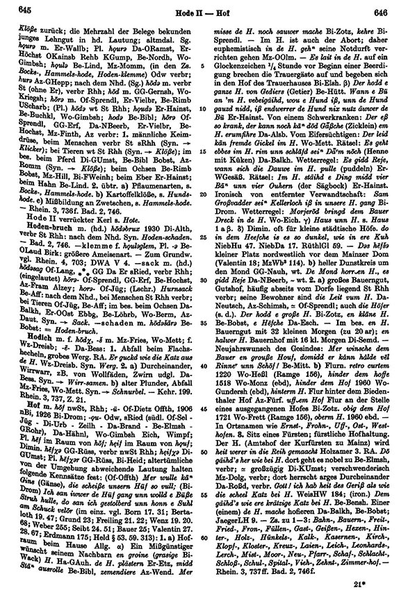 Seitenanzeige: Band 3, Spalten 645–646