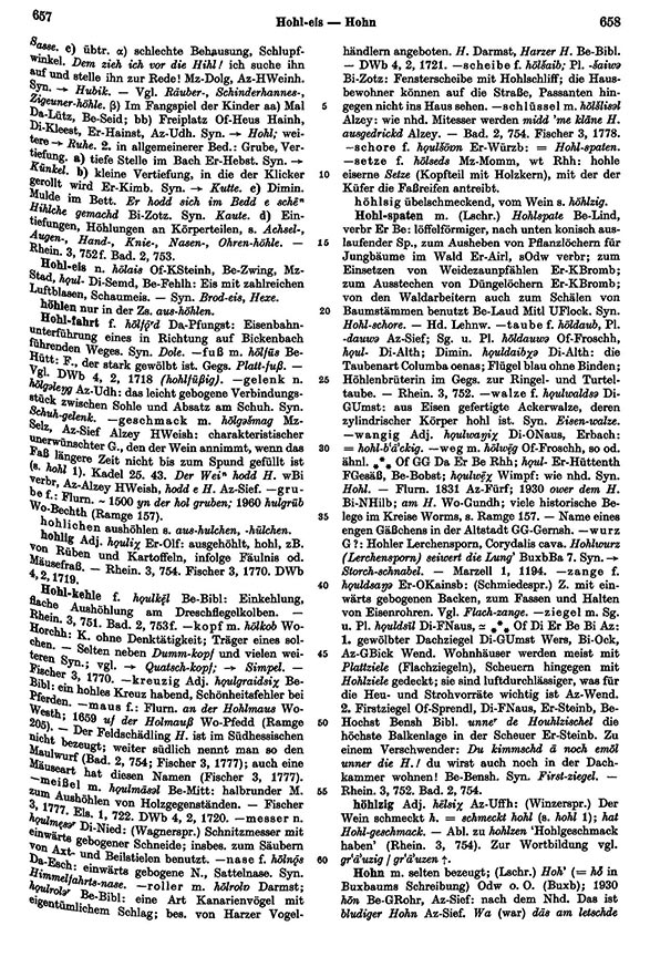 Seitenanzeige: Band 3, Spalten 657–658