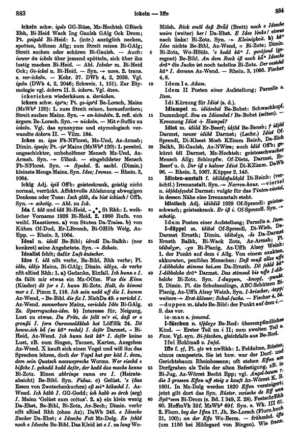 Click to enlarge Page View: Volume 3, Columns 883–884