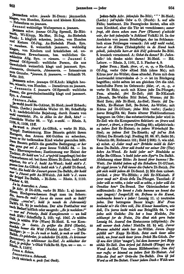 Page View: Volume 3, Columns 953–954