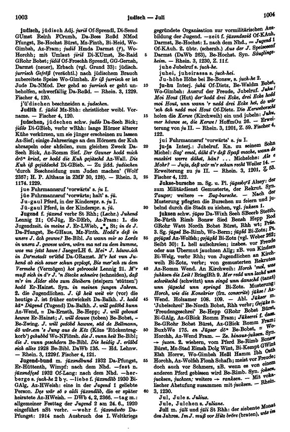 Page View: Volume 3, Columns 1003–1004