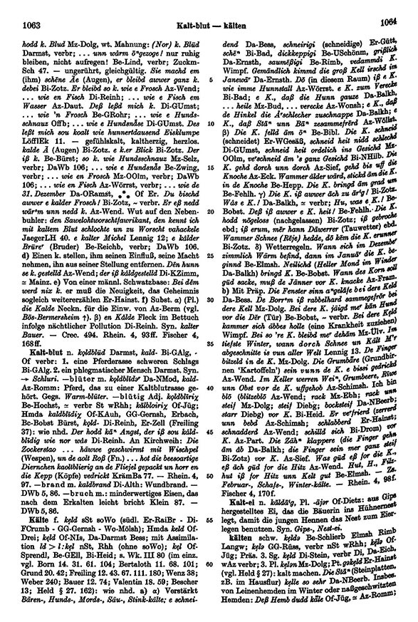 Zum Vergrößern bitte klicken Seitenanzeige: Band 3, Spalten 1063–1064