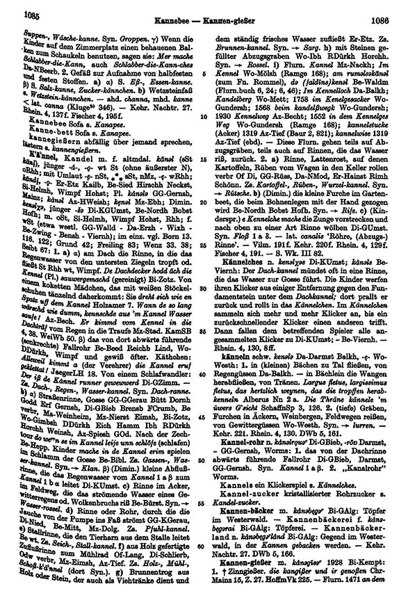 Click to enlarge Page View: Volume 3, Columns 1085–1086