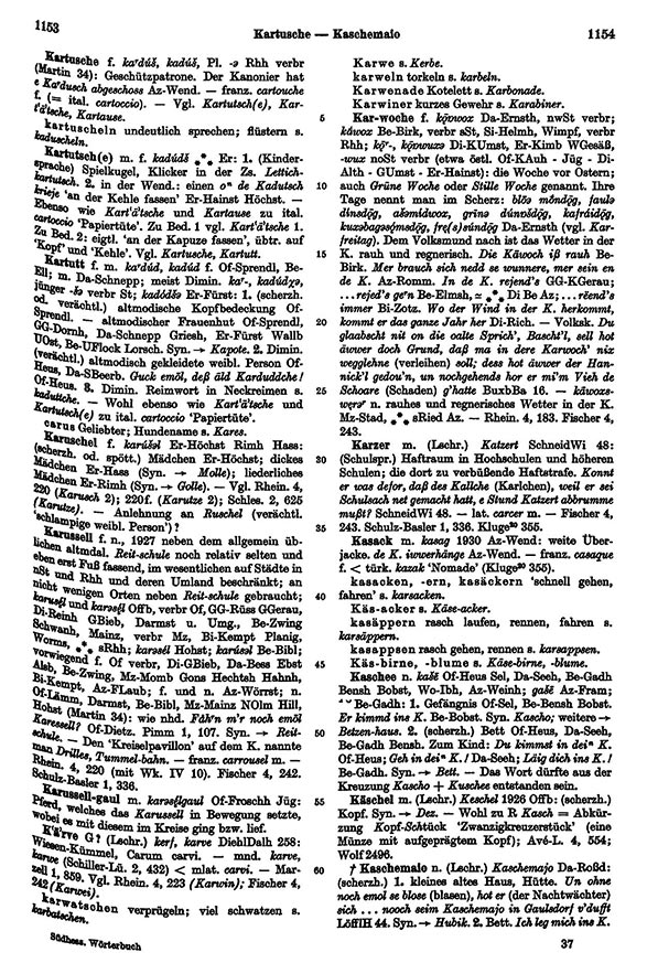 Click to enlarge Page View: Volume 3, Columns 1153–1154