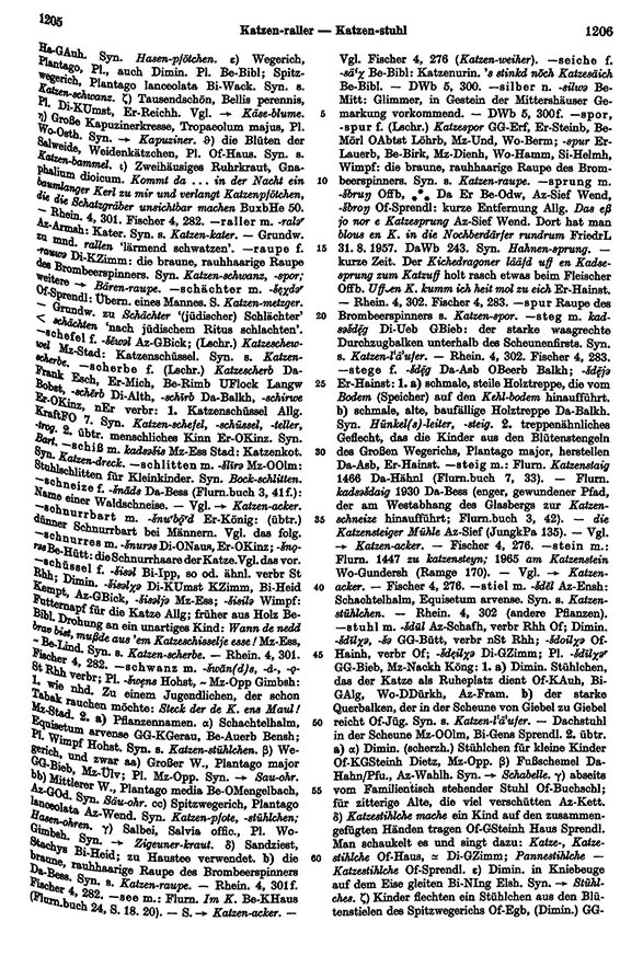 Seitenanzeige: Band 3, Spalten 1205–1206