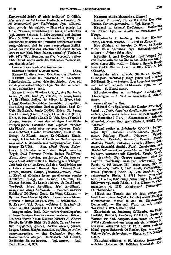 Click to enlarge Page View: Volume 3, Columns 1219–1220