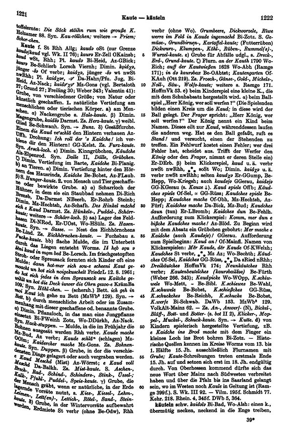 Click to enlarge Page View: Volume 3, Columns 1221–1222
