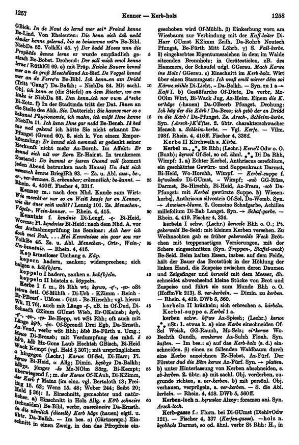 Seitenanzeige: Band 3, Spalten 1257–1258