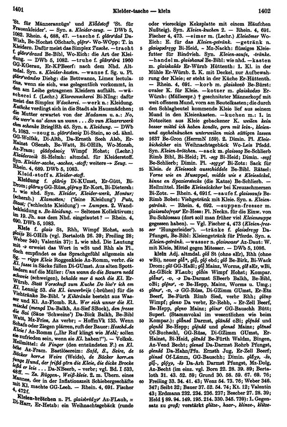 Click to enlarge Page View: Volume 3, Columns 1401–1402