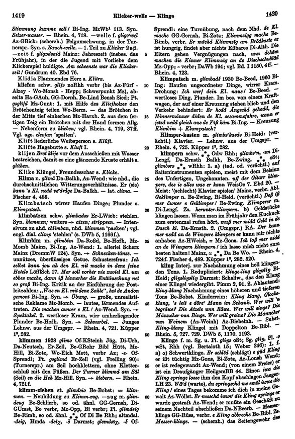 Click to enlarge Page View: Volume 3, Columns 1419–1420