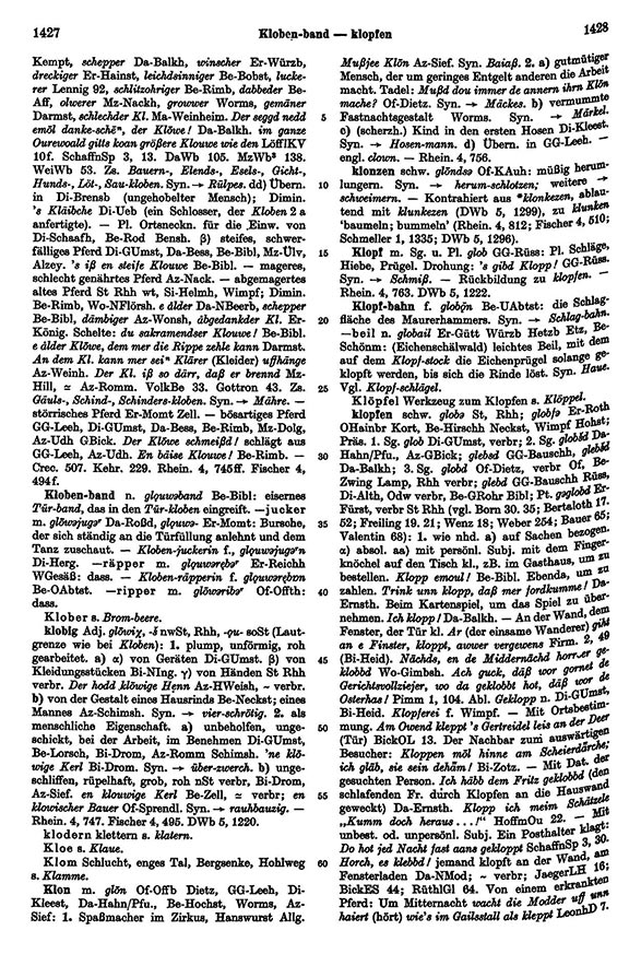 Page View: Volume 3, Columns 1427–1428