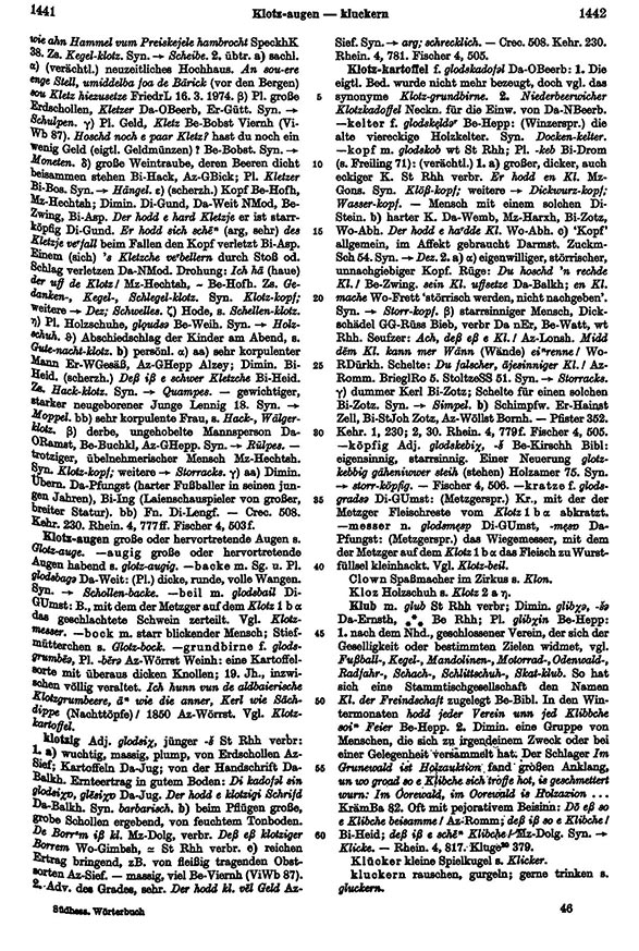 Page View: Volume 3, Columns 1441–1442