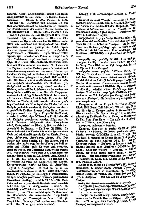 Click to enlarge Page View: Volume 3, Columns 1523–1524