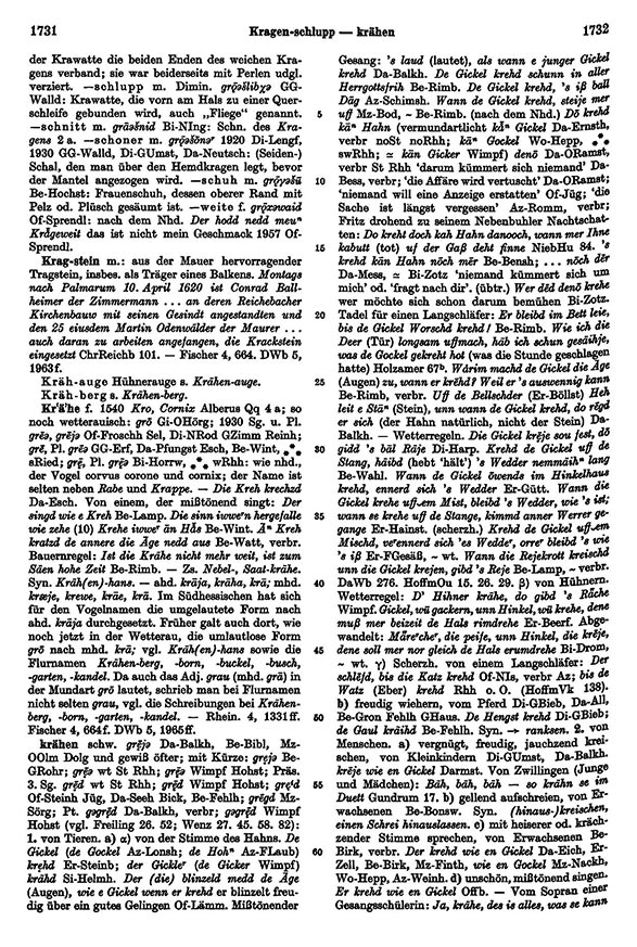 Click to enlarge Page View: Volume 3, Columns 1731–1732