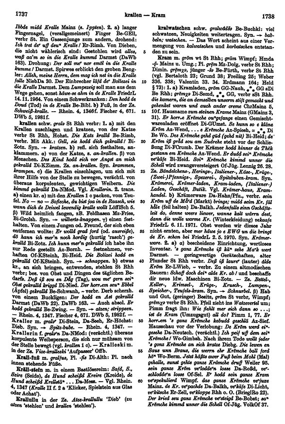 Click to enlarge Page View: Volume 3, Columns 1737–1738
