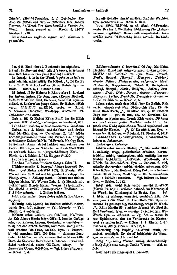 Page View: Volume 4, Columns 71–72