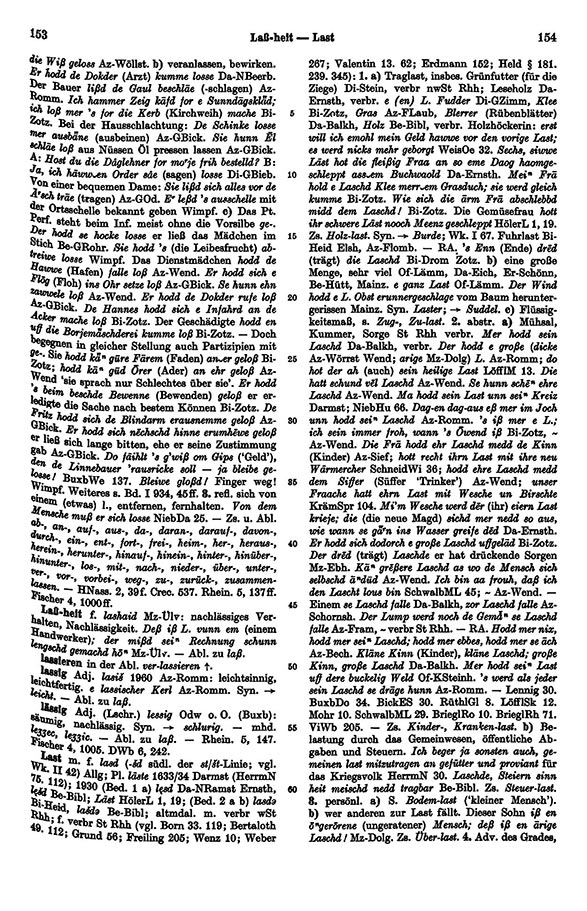 Seitenanzeige: Band 4, Spalten 153–154