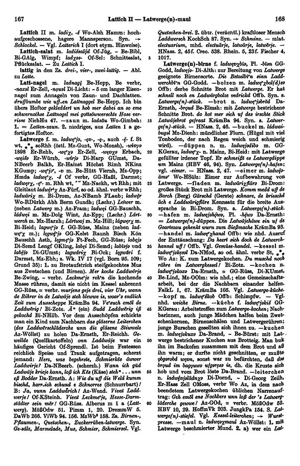 Seitenanzeige: Band 4, Spalten 167–168