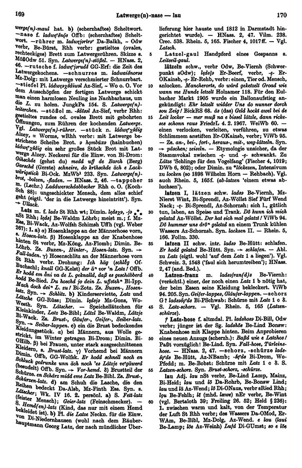Seitenanzeige: Band 4, Spalten 169–170