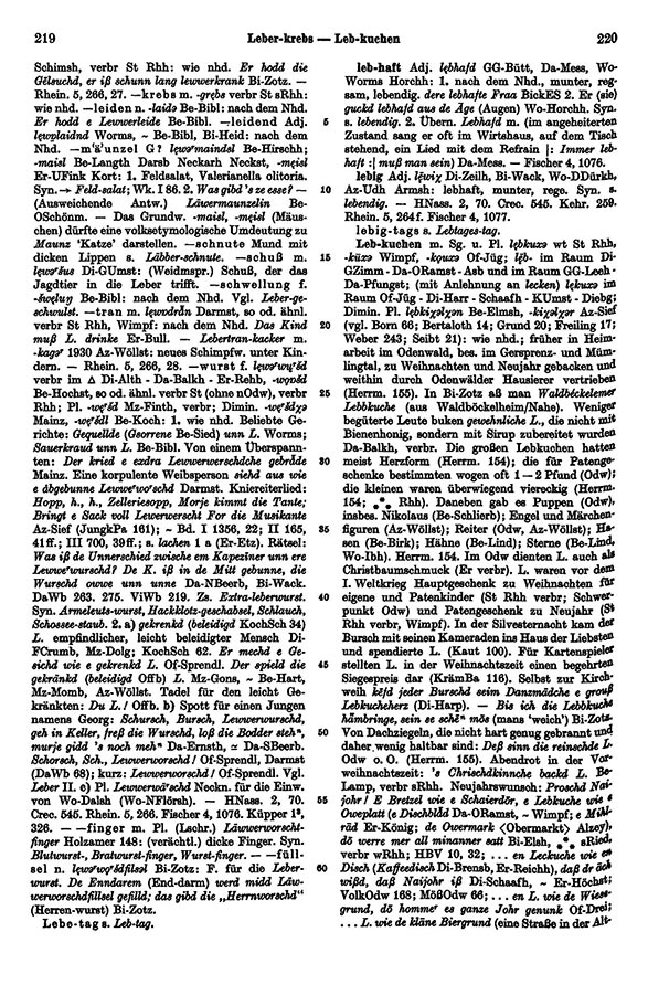Click to enlarge Page View: Volume 4, Columns 219–220