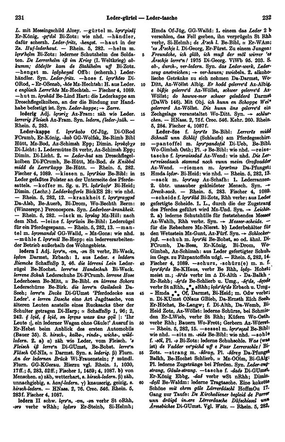 Seitenanzeige: Band 4, Spalten 231–232