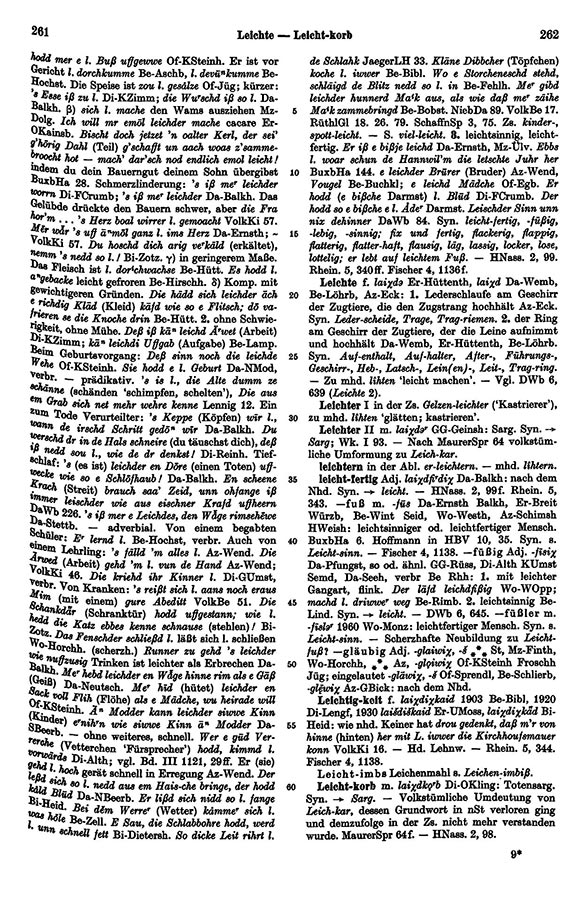 Seitenanzeige: Band 4, Spalten 261–262