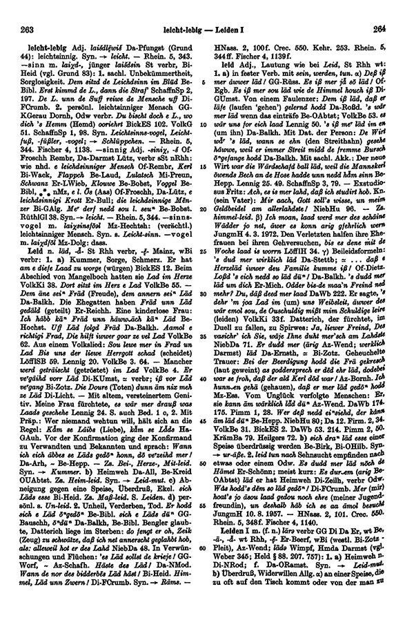 Seitenanzeige: Band 4, Spalten 263–264