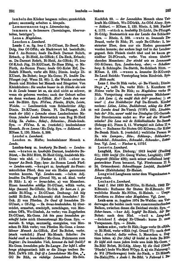 Click to enlarge Page View: Volume 4, Columns 291–292