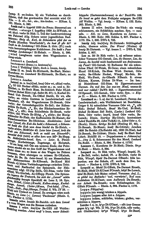 Page View: Volume 4, Columns 293–294