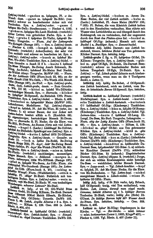 Seitenanzeige: Band 4, Spalten 305–306