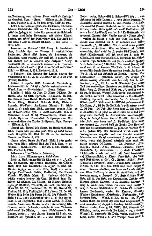 Click to enlarge Page View: Volume 4, Columns 323–324