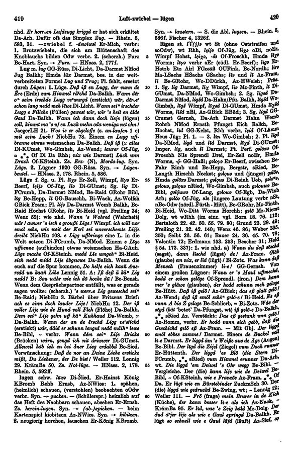 Page View: Volume 4, Columns 419–420