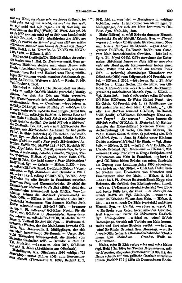 Seitenanzeige: Band 4, Spalten 499–500