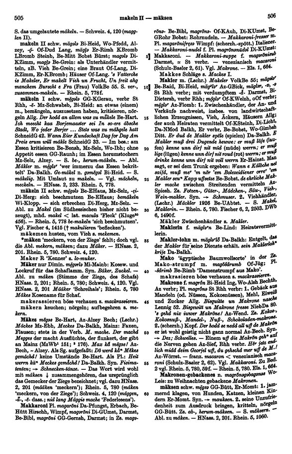 Click to enlarge Page View: Volume 4, Columns 505–506