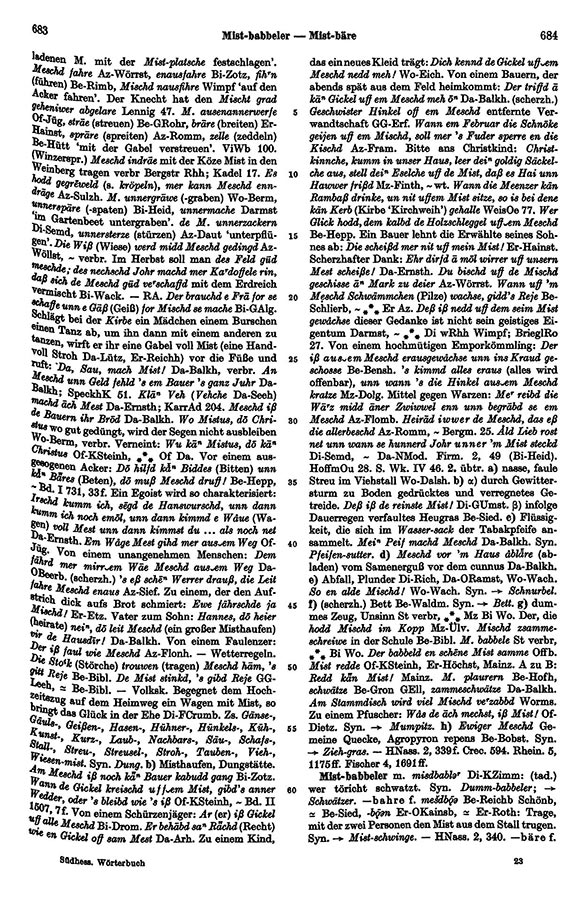 Click to enlarge Page View: Volume 4, Columns 683–684