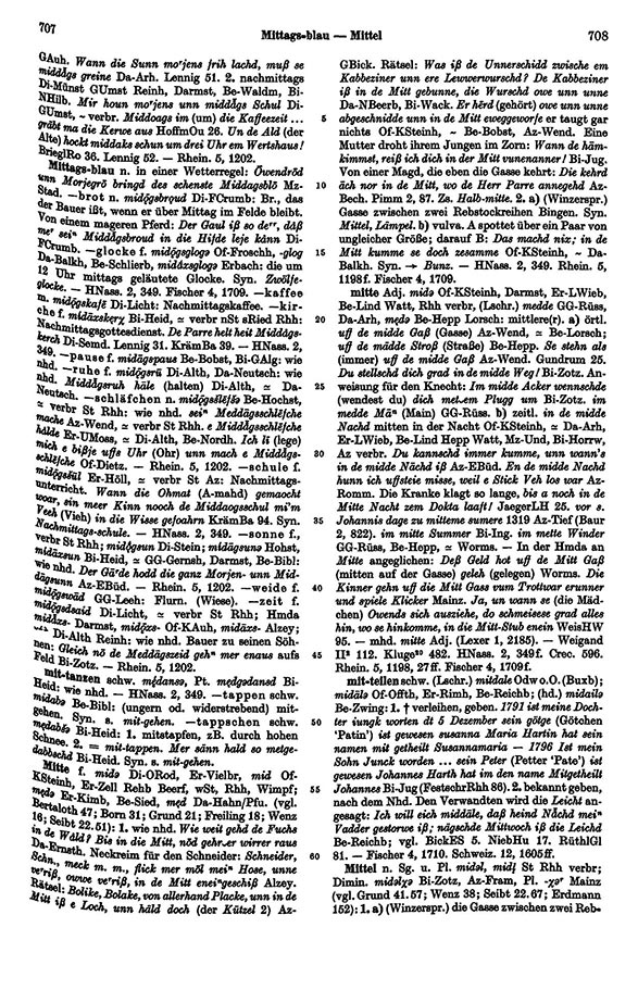 Click to enlarge Page View: Volume 4, Columns 707–708