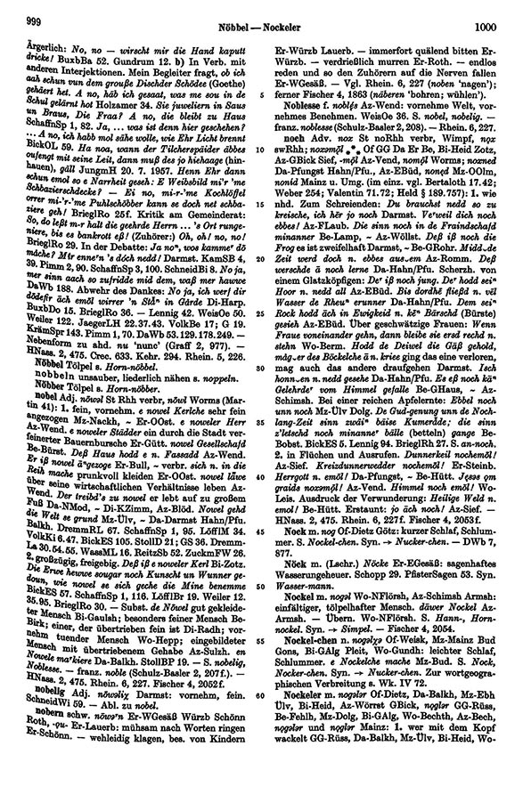 Page View: Volume 4, Columns 999–1000