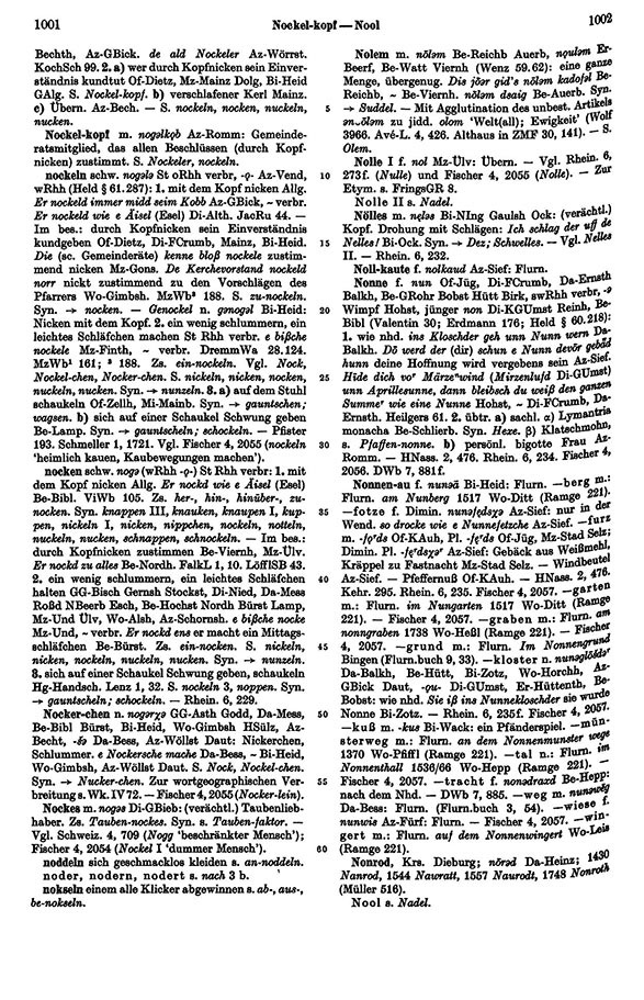 Page View: Volume 4, Columns 1001–1002