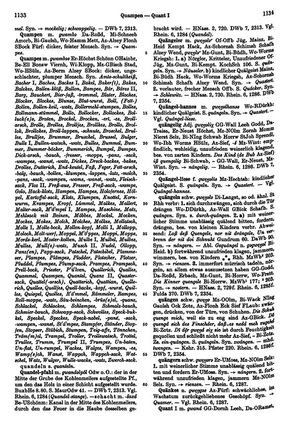 Click to enlarge Page View: Volume 4, Columns 1133–1134