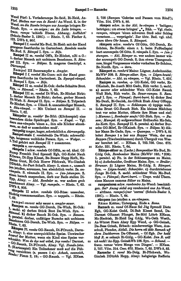 Click to enlarge Page View: Volume 4, Columns 1203–1204