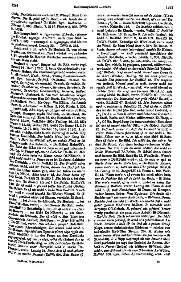 Seitenanzeige: Band 4, Spalten 1291–1292