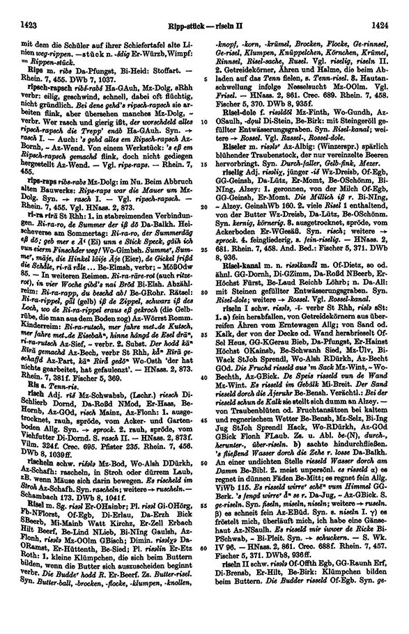 Page View: Volume 4, Columns 1423–1424