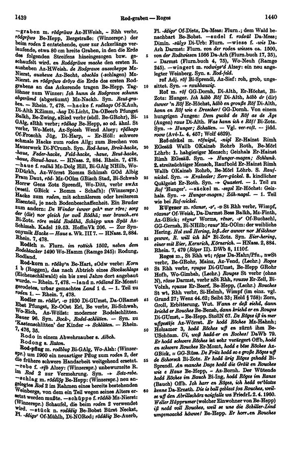 Page View: Volume 4, Columns 1439–1440