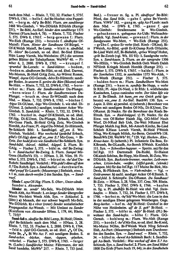 Page View: Volume 5, Columns 61–62