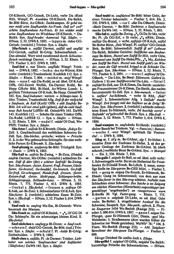 Page View: Volume 5, Columns 103–104