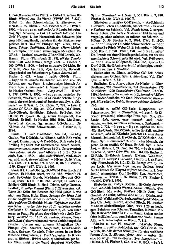 Page View: Volume 5, Columns 111–112